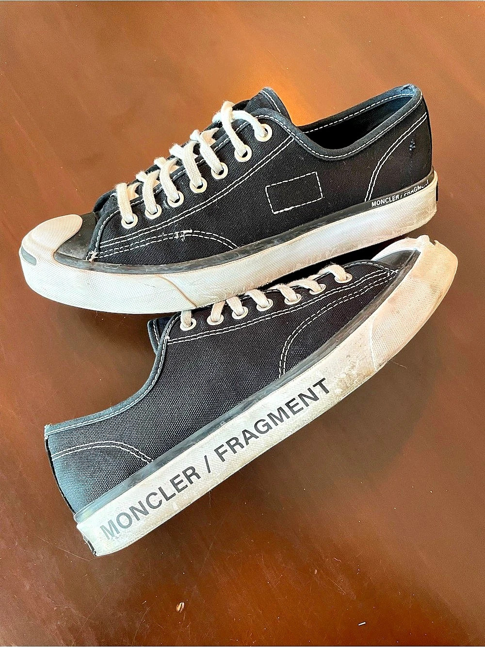 Converse Moncler/Fragment x Converse Chuck 70 Jack Purcell Black & White US men/
